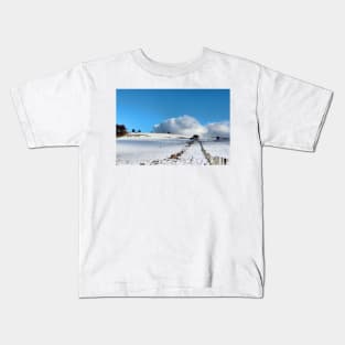 Rolling clouds in the peak district Kids T-Shirt